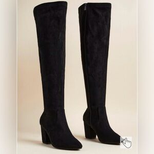 Torrid Over The Knee Pointed Toe Boot Size 10
